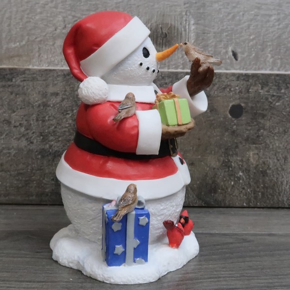 Lenox Snowman Santas Helper Lynn Bywaters Winter Figurine - Picture 5 of 7